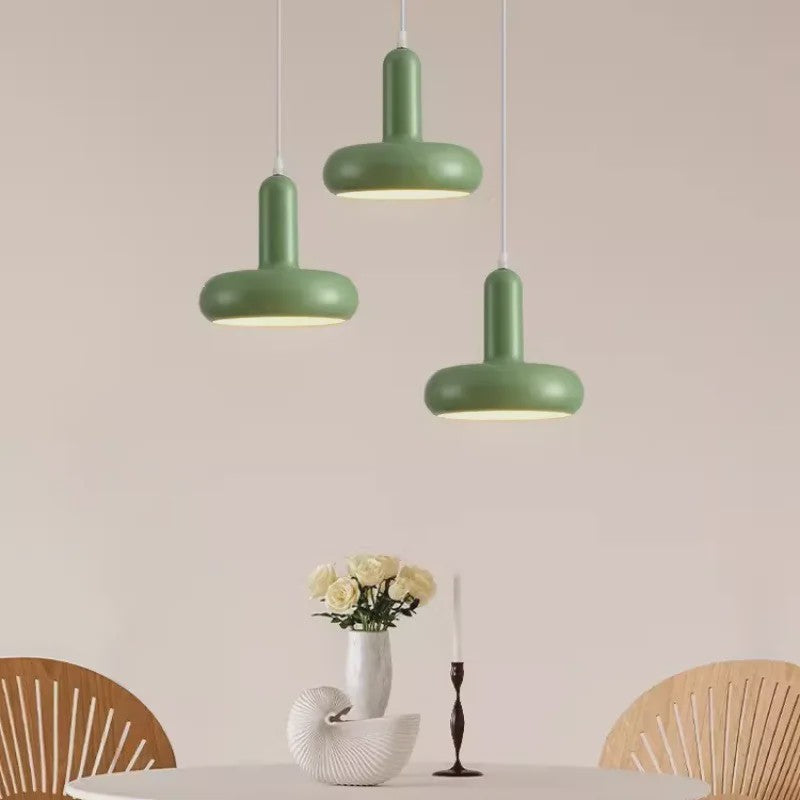 Moderne Paddenstoel Hanglamp Cream Style - Sfeervolle Verlichting voor Slaapkamer & Hotel