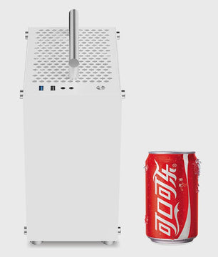 METALFISH T40 Mini ITX PC Behuizing - 7L Compact, Draagbaar met Acryl of Mesh Paneel