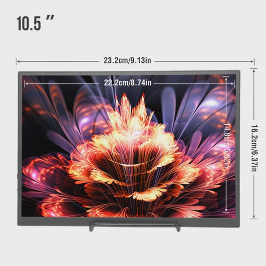 Anmite 10.5" Draagbare Monitor - 1280P HDR, 15:10 Beeldverhouding, Touchscreen Optioneel
