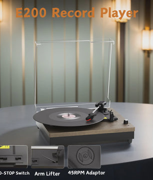 MAIO Draagbare Platenspeler met Ingebouwde Speakers en 3 Snelheden