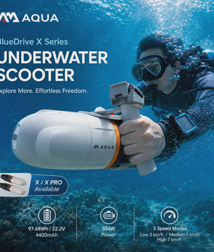 Aqua Marina Bluedrive X / X Pro Elektrische Onderwaterscooter - 3 Snelheden voor Watersport