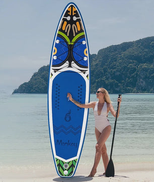 Opblaasbaar Stand Up Paddle Board (SUP) 335cm - Compleet met Peddel & Accessoires