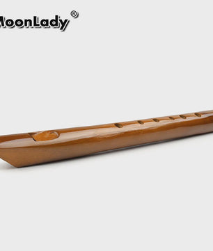 D-toets Bamboe Blokfluit - Draagbaar Houtblaasinstrument met Tas
