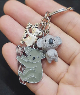 Schattige Koala Sleutelhanger - Uniek Dieren Pendentief voor Dames en Heren