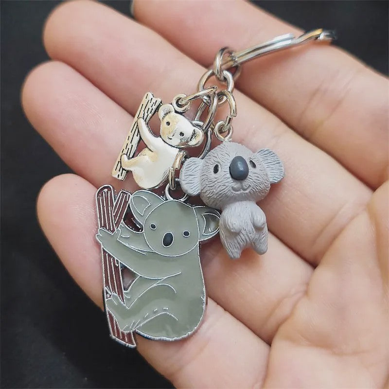 Schattige Koala Sleutelhanger - Uniek Dieren Pendentief voor Dames en Heren