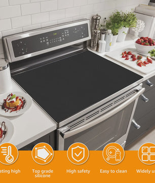 Siliconen Inductie Kookplaat Mat - Antislip & Krasbestendig