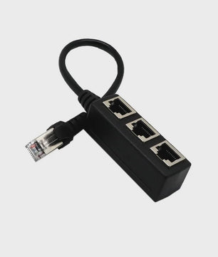 RJ45 Netwerk Splitter Adapter - 1 Male naar 2/3 Female Ethernet Poorten
