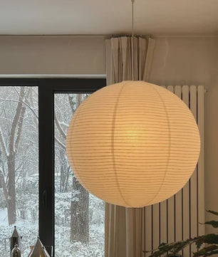 Washi Papier Hanglamp - Sfeervolle Plafondlamp voor Woonkamer & Slaapkamer