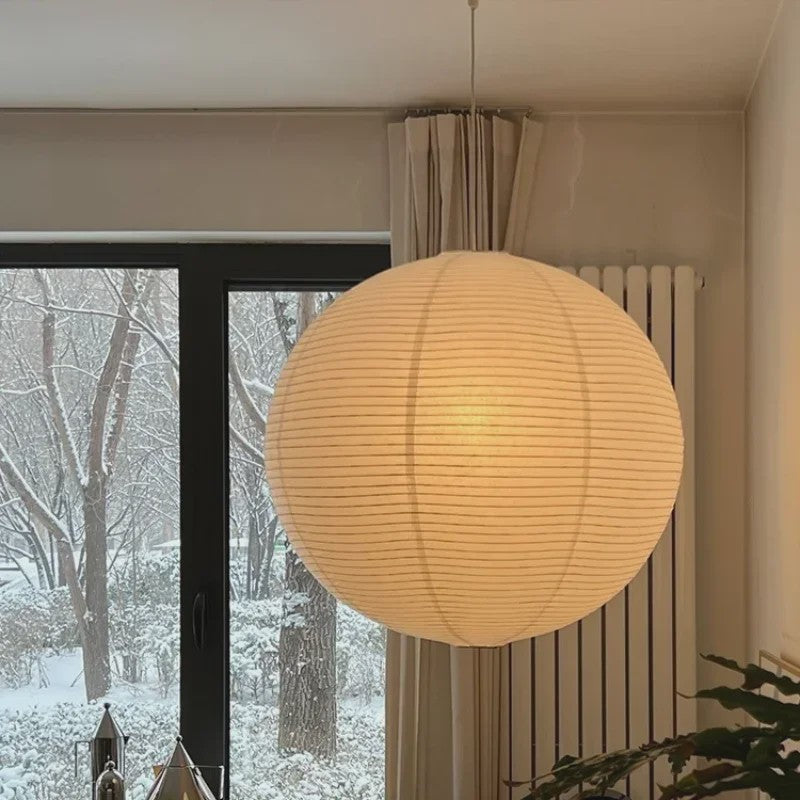 Washi Papier Hanglamp - Sfeervolle Plafondlamp voor Woonkamer & Slaapkamer