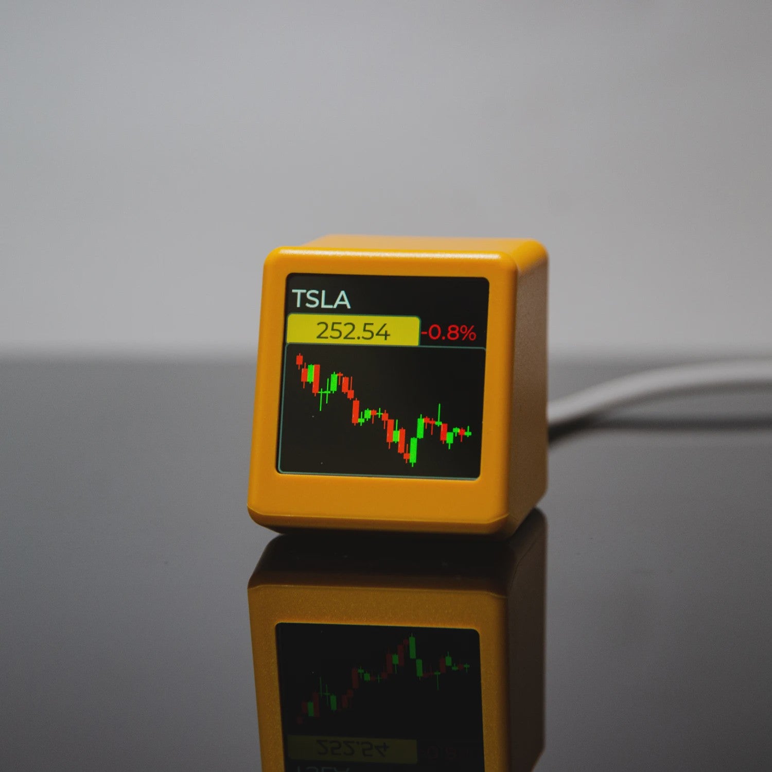 GeekMagic PRO Crypto & Stock Tracker: Real-time Prijzen, Tijd & Weer Display