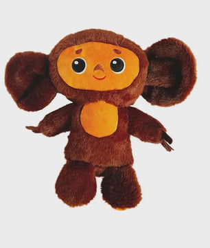 Schattige Cheburashka Knuffel - 18/23cm Pluche Aap Pop, Filmkarakter Cadeau voor Kinderen