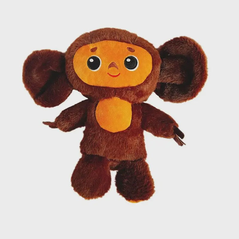 Schattige Cheburashka Knuffel - 18/23cm Pluche Aap Pop, Filmkarakter Cadeau voor Kinderen