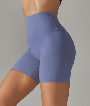 Dames Sportshorts Hoge Taille Squat Proof - Sneldrogend voor Yoga, Fitness & Fietsen