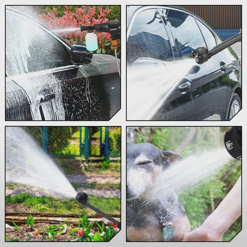 YOFIDRA 200 Bar Brushless Hogedruk Autowasser met 22L Emmer - Draadloos voor Makita 21V Accu