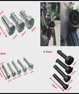 Universele Motor Uitlaatdemper - Diverse Diameters (35-60mm) voor Buell Modellen