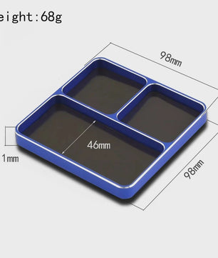 Magnetische Opbergtray van CNC Aluminium voor Modelbouw Onderdelen
