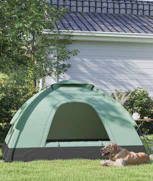 Outsunny 2-Persoons Koepeltent - Camouflage, Lichtgewicht & Ventilerend