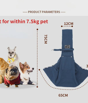 Comfortabele Honden & Katten Draagtas Sling - Ideaal voor Outdoor Reizen & Dagjes Uit