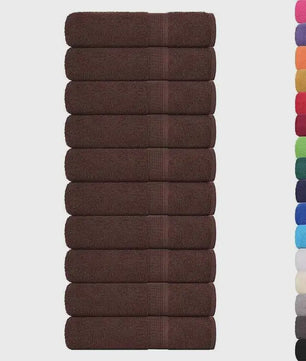 10-Pack Luxe Bruine Badhanddoeken 100x150cm 360g/m² 100% Katoen