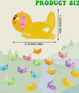 35x Schattige Axolotl Miniatuur Ornamenten - Perfect voor Aquarium & Sprookjes Tuin Decoratie