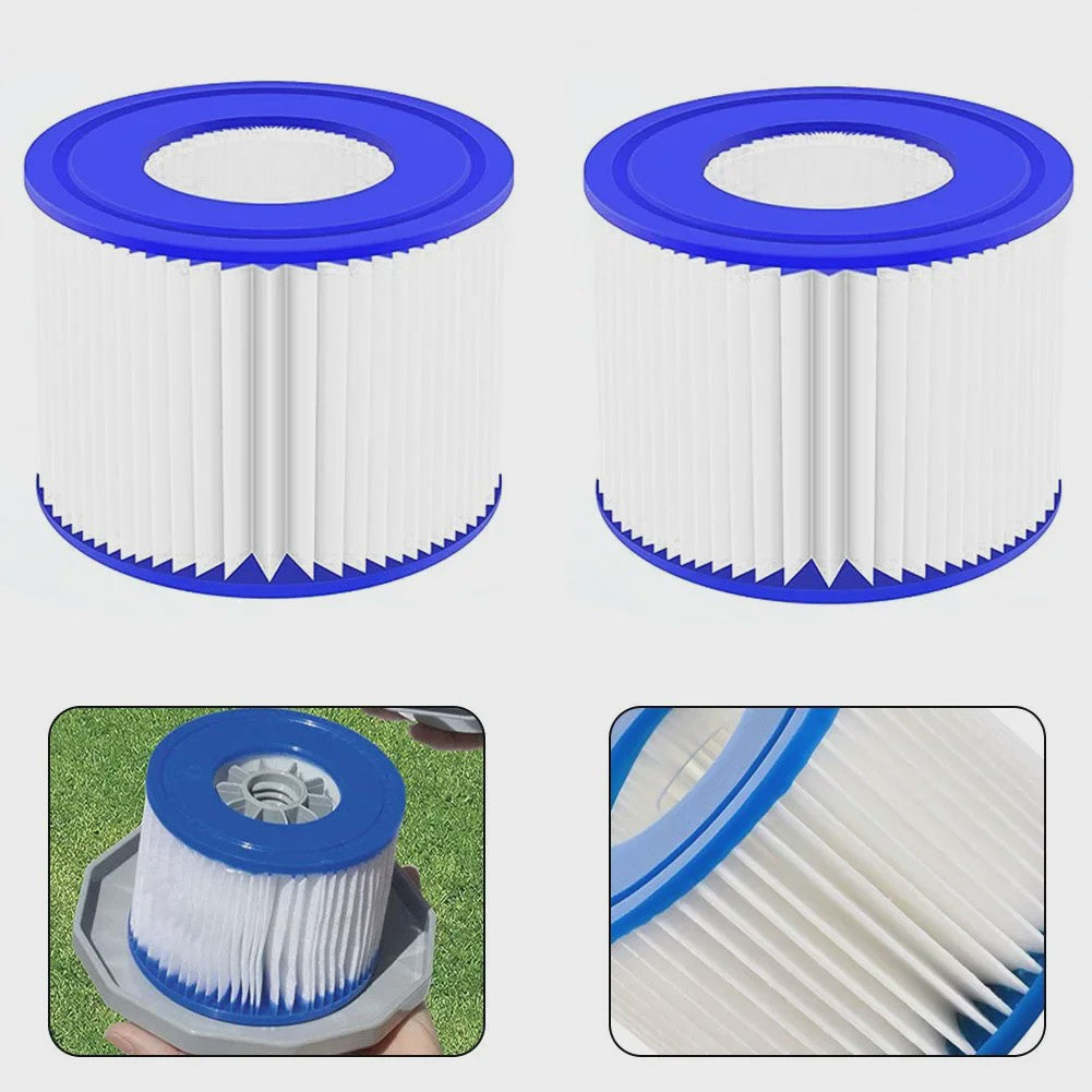 6x Spa Filter Cartridge voor Lay-Z-Spa Hot Tub - Zwembad Reiniging