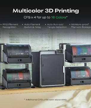 Creality K2 Combo 3D Printer: Multi-Color, 600mm/s Snelheid, Zelfnivellerend, AI Camera