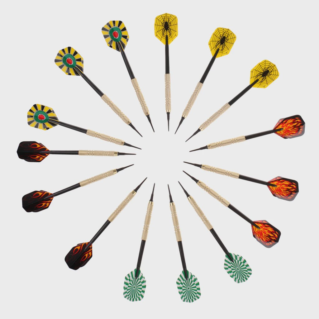 15 Professionele Soft Tip Darts Set met 15 Extra Tips voor Elektronisch Dartbord