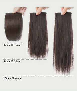 Naadloze Clip-in Haarstukken voor Volume: Synthetische Haarverlenging voor Dames