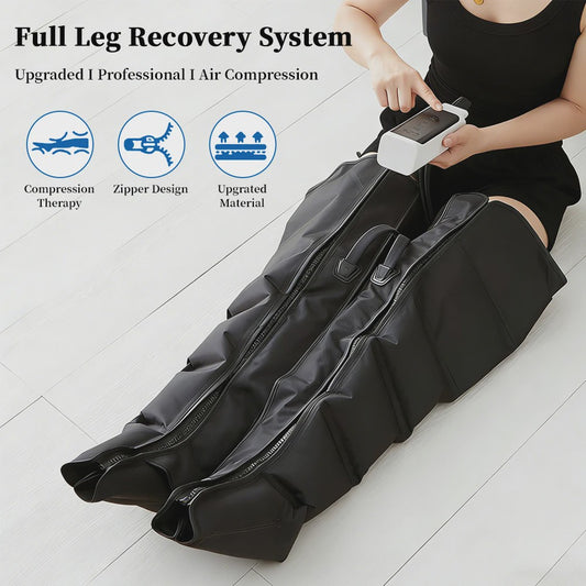 Luchtcompressie Beenmassager - Volledige Been-, Voet-, Kuit- en Knie-massage voor Herstel
