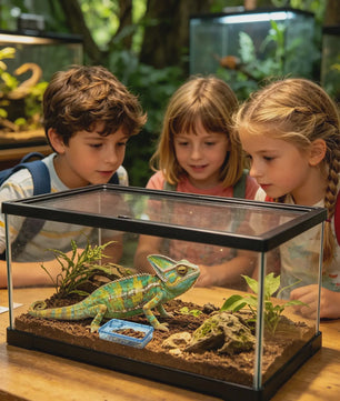 Ontsnappingsvrije Voerbak Reptielen - Ideaal voor Geleedpotigen en Reptielen
