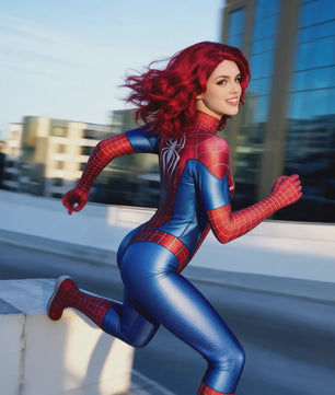 Spider-Woman Cosplay Kostuum Jumpsuit - Superheld Zentai Bodysuit voor Dames