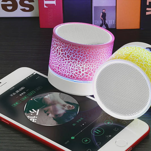 Draagbare Mini Bluetooth Speaker met Kleurrijke LED Verlichting en Handsfree Functie