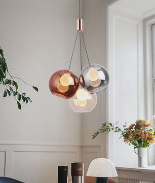 Moderne Bubble Glas Hanglamp - Stijlvolle Plafondlamp voor Eetkamer, Bar & Café