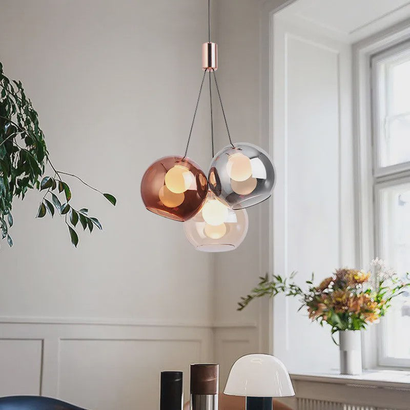 Moderne Bubble Glas Hanglamp - Stijlvolle Plafondlamp voor Eetkamer, Bar & Café