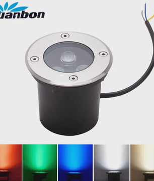 Waterdichte LED Grondspots (IP67) - 3W tot 14W - Tuin, Pad & Landschap Verlichting