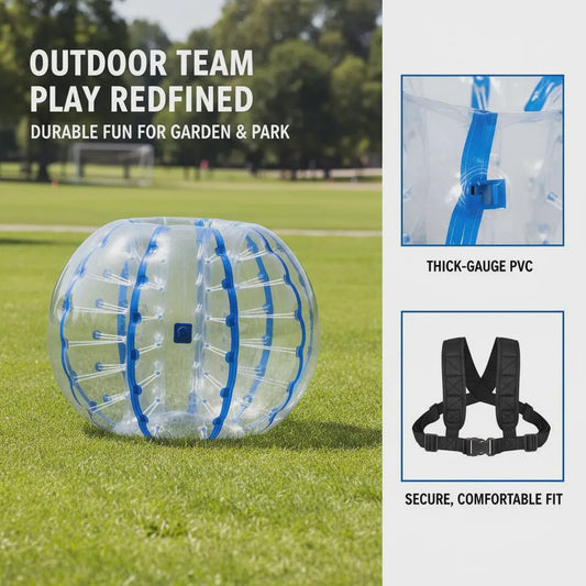 Opblaasbare Bumperbal 1.2m Diameter - Dik PVC | Leuk voor Spelletjes & Feesten