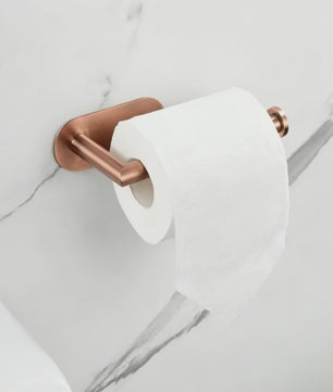 Rose Goud Toiletrolhouder - Keukenrolhouder & Handdoekhaak - Wandmontage