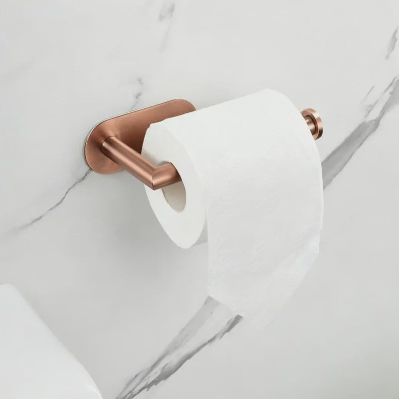 Rose Goud Toiletrolhouder - Keukenrolhouder & Handdoekhaak - Wandmontage