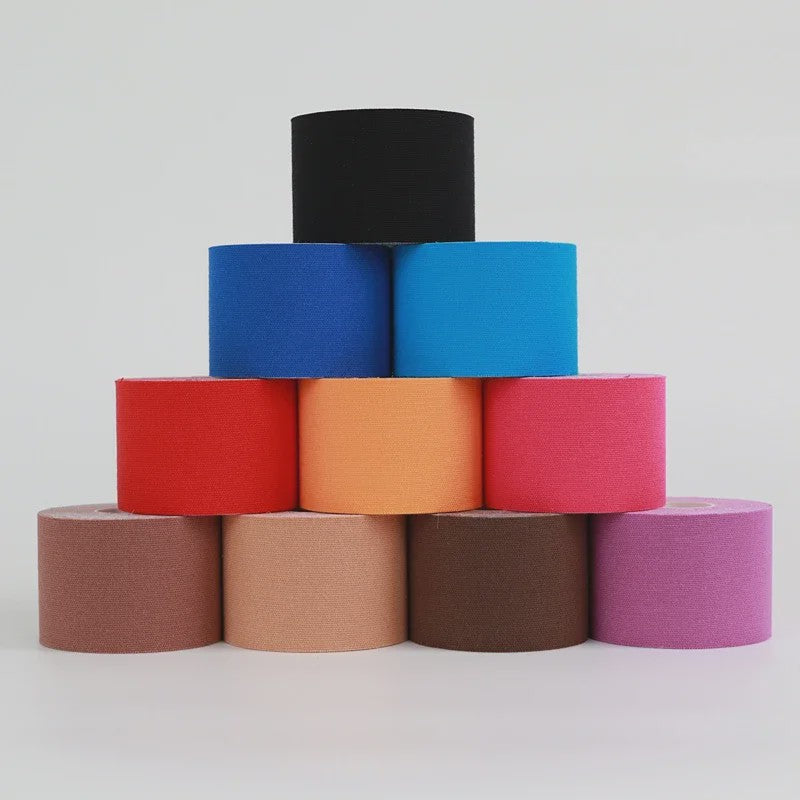 Elastische Kinesiologie Tape voor Spierondersteuning, Pijnverlichting en Sportherstel