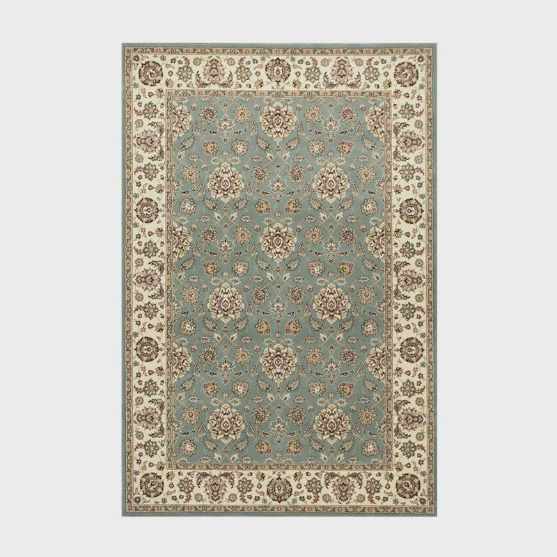Wasbaar & Opvouwbaar Perzisch Retro Vloerkleed | Zacht Imitatie Kasjmier voor Woonkamer, Slaapkamer & Hal