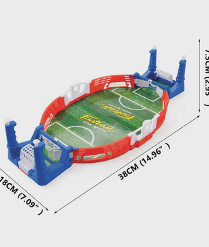 Mini Tafelvoetbal Spel - Compact Desktop Voetbal Spel voor Plezier Binnen