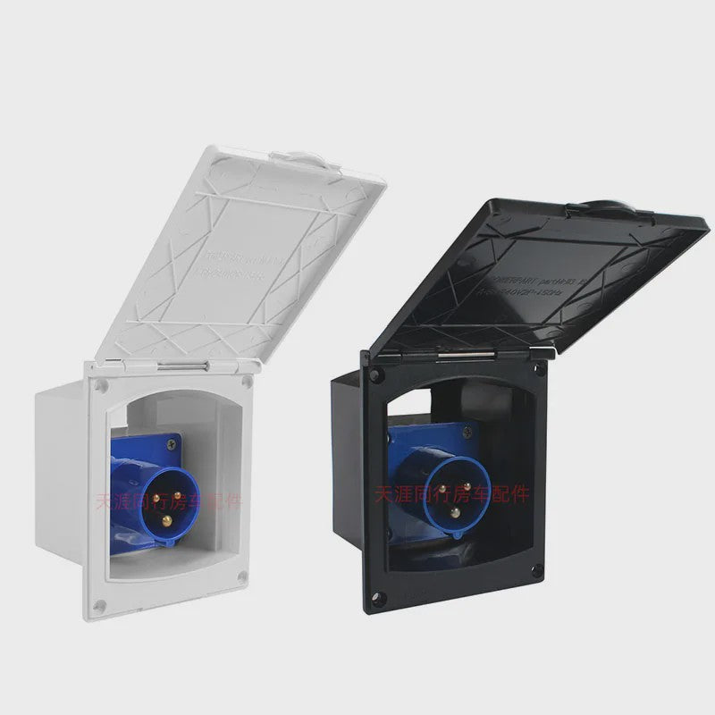 Waterdichte Externe Aansluiting 220V-240V 16A voor Camper en Caravan