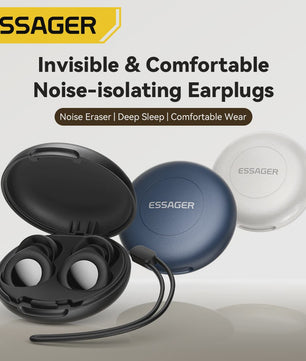 Essager Oordopjes Slaap - Zacht Siliconen Noise Cancelling voor Rustige Nacht & Concentratie