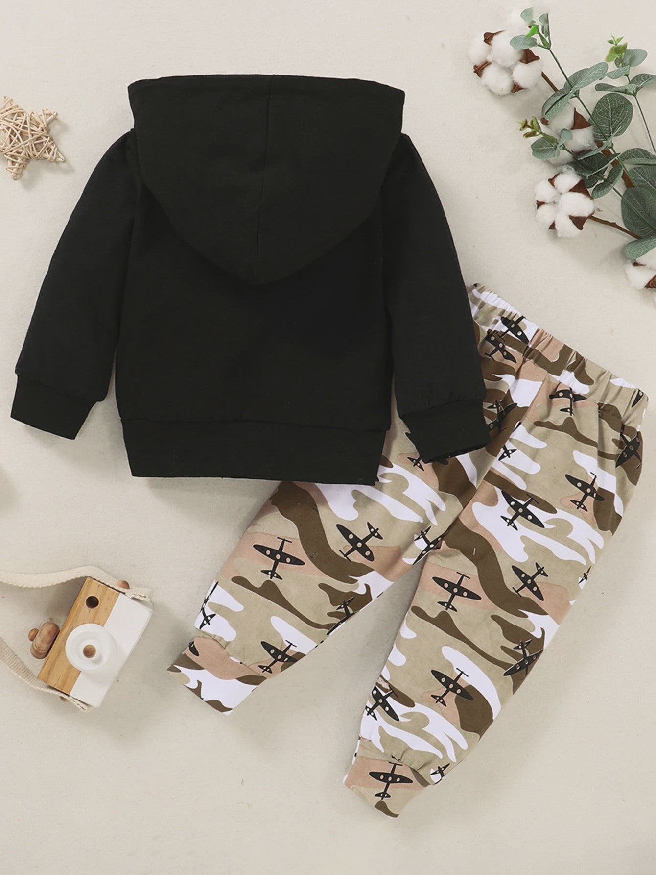 Stoere DADDY'S BOY Hoodie & Joggingbroek Set - Lente/Herfst Collectie