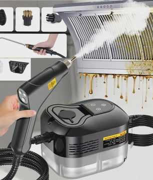 Krachtige 2500W Hogedruk Stoomreiniger - Multifunctioneel & Hittebestendig voor Huis & Auto
