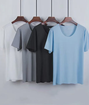 Heren Pyjama Set: IJssilke Korte Mouw & Short - Zomer Comfort