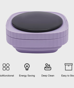Opvouwbare Mini Wasmachine - Draagbare Compacte Washer met 3 standen voor Ondergoed, Babykleding & Reizen