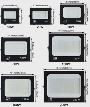 Krachtige LED Floodlight 100W-200W - Waterdicht IP66 Buitenverlichting