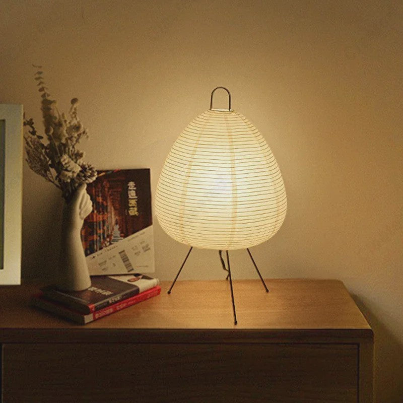 Akari Noguchi Stijl Tafellamp - Japanse Rijstpapier Lamp met Statief