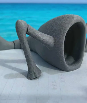 3D Geprinte Zeemonster Actiefiguur - Flexibel Speelgoed & Decoratie